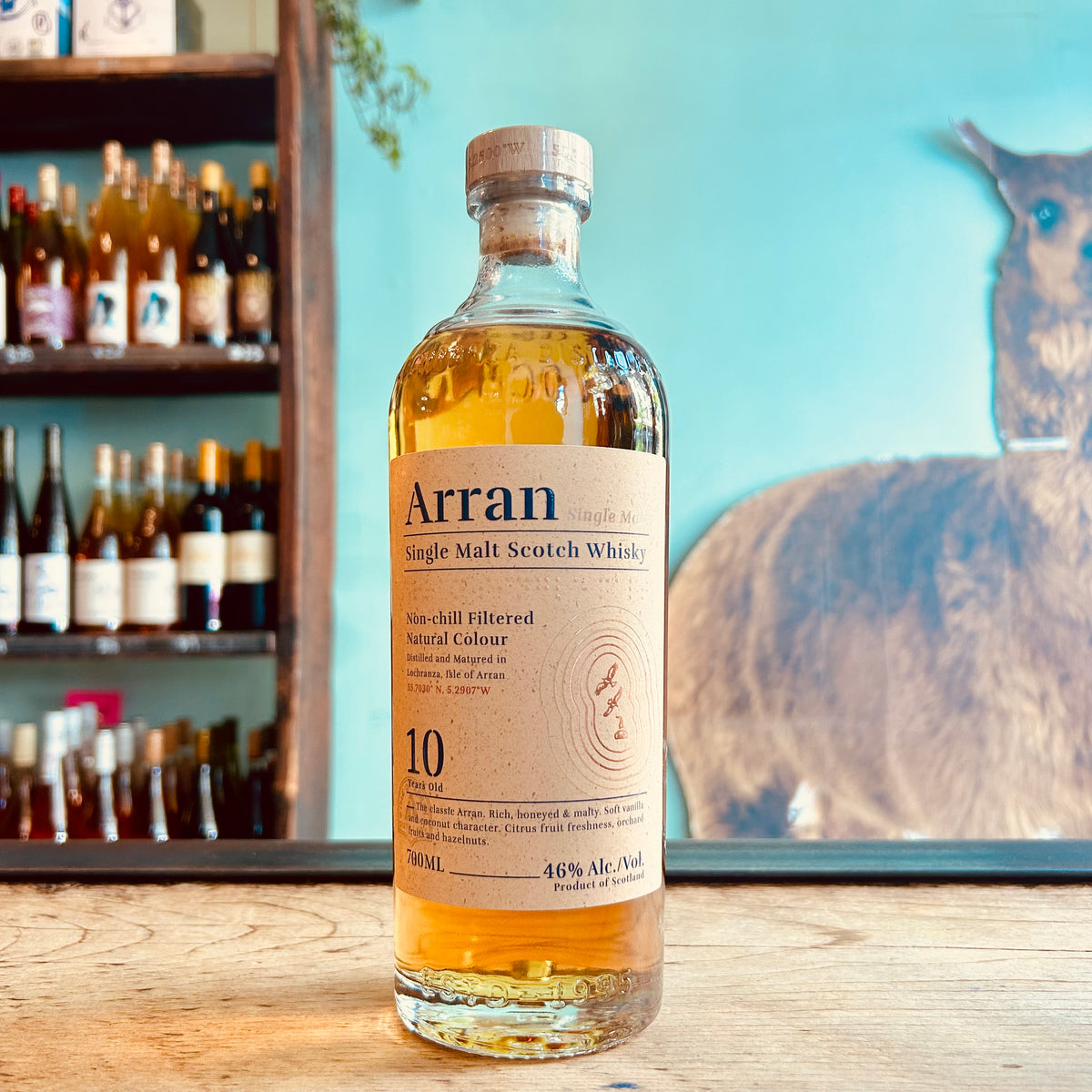 Arran 10年 シングルモルトスコッチウイスキー 初期ボトル　希少ボトル Arran 10年 シングルモルトスコッチウイスキー 初期ボトル 希少