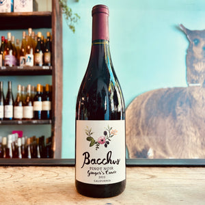 Bacchus Ginger's Cuvee Pinot Noir 2022