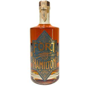 Fort Hamilton Single Barrel Rye Whiskey bottle