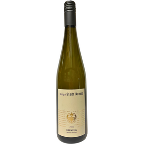 Stadt Krems Kremstal Gruner Veltliner bottle