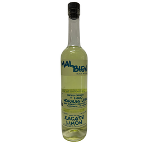 Mezcal Mal Bien Zacate Limon bottle