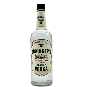 Grainger's Deluxe Organic Vodka bottle