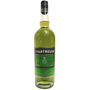 Chartreuse Green Liqueur bottle