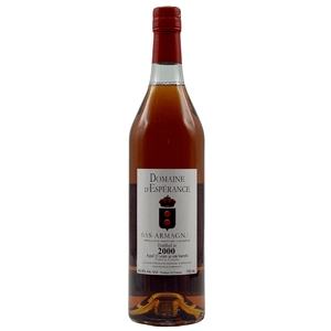 Domaine d'Esperance Bas-Armagnac 2000 bottle