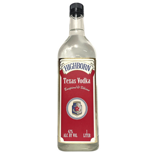 Genius Old Highborn Texas Vodka 1L