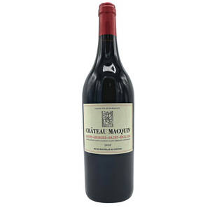 Chateau MacQuin St. Georges Saint-Emilion bottle
