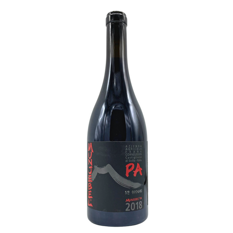 Frank Cornelissen "Munjebel" Terre Siciliane PA 2018 bottle